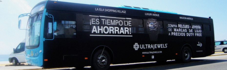 Renta de Espacios Publicitarios en Camiones en Cancún